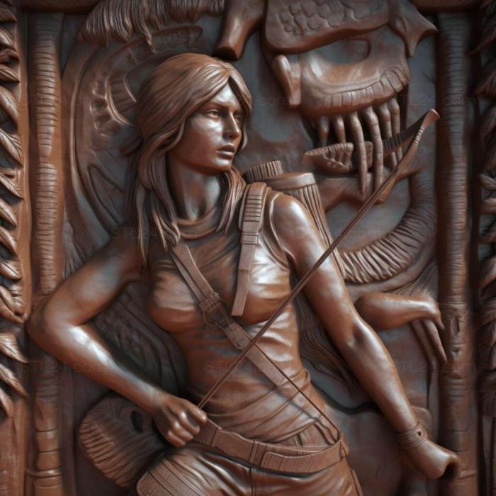 Games (Tomb Raider 2 II 2, GAMES_786) 3D models for cnc